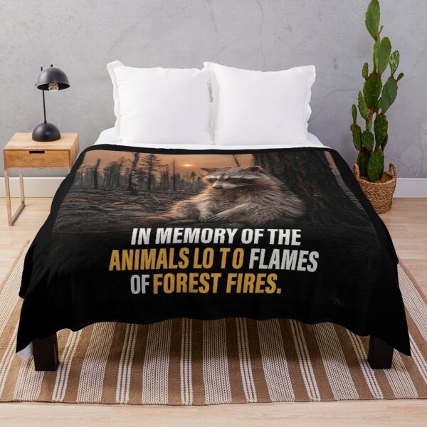 Item preview, In Memory of the Animals Lost to Forest Fires. designed and sold by Anime-Clothes1.