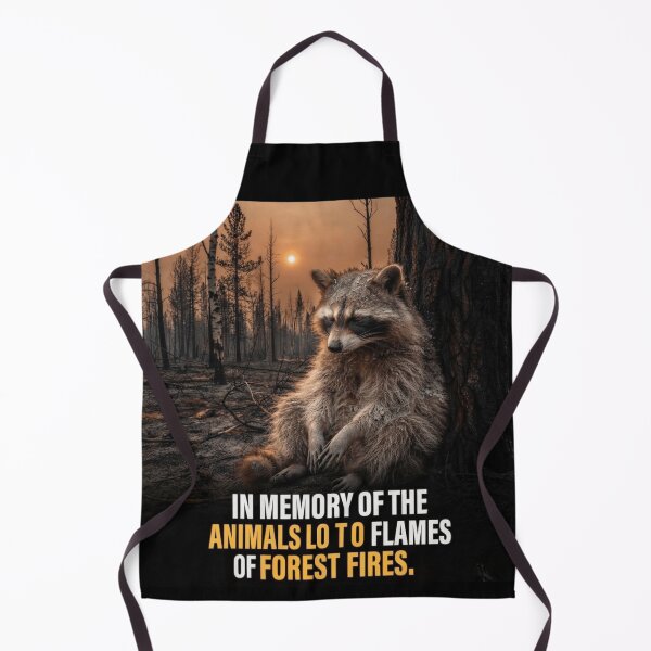 Item preview, In Memory of the Animals Lost to Forest Fires. designed and sold by Anime-Clothes1.