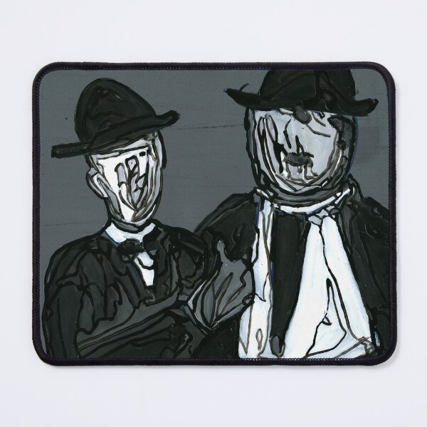 Item preview, Another Fine Mess – Expressionist Laurel & Hardy designed and sold by Dwaalhaas Applied Design.
