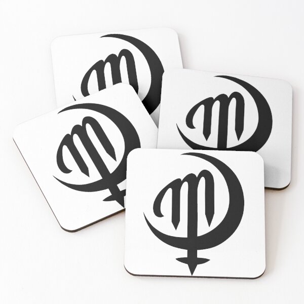 Item preview, MOONLIGHT VENUS - Alchemical Logo (BLACK) by Simone Morana Cyla designed and sold by CYLA WORLD.