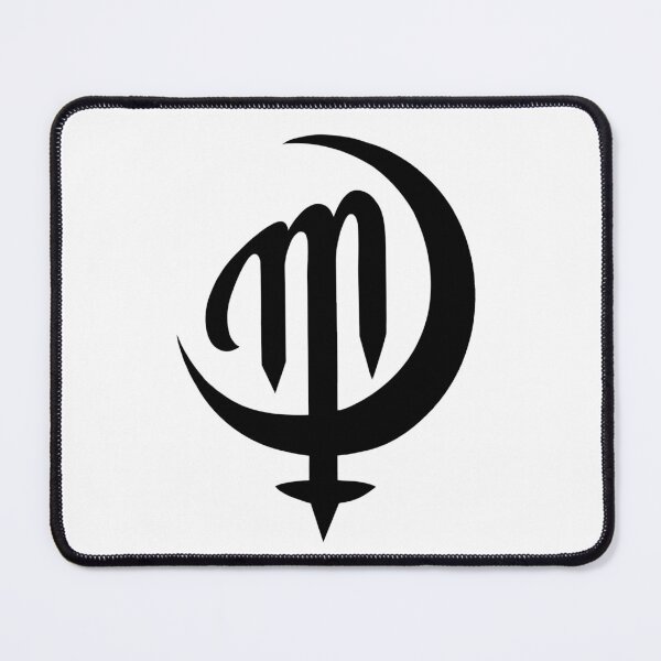 Item preview, MOONLIGHT VENUS - Alchemical Logo (BLACK) by Simone Morana Cyla designed and sold by CYLA WORLD | Official Store.