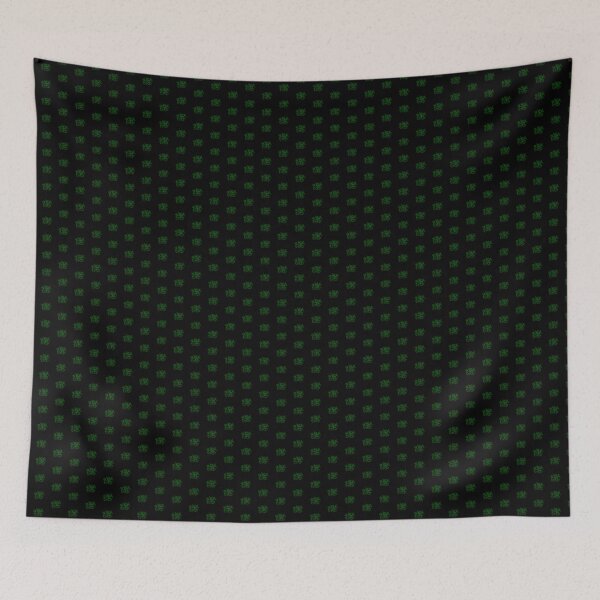 Item preview, Green Vintage Christmas Bells Design designed and sold by pattern-archive.