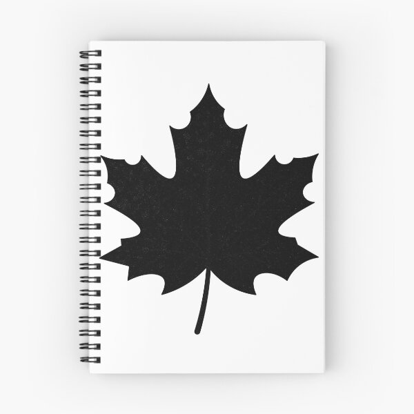 Item preview, Black Maple Leaf Textured  designed and sold by BetweenForms.