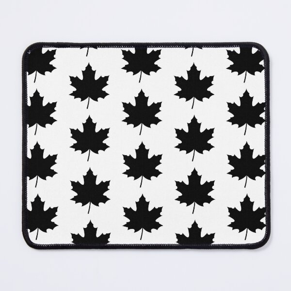 Item preview, Black Maple Leaf Textured designed and sold by BetweenForms.