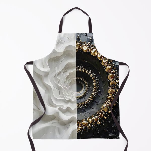 Item preview, Alabaster and Slate Geometric Spiral with Pyrite Accents designed and sold by Vicky Brago-Mitchell®.