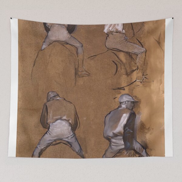 Item preview, Edgar Degas Four Studies of a Jockey designed and sold by DavidSrna.