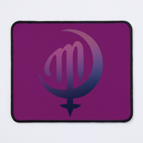 Item preview, MOONLIGHT VENUS - Alchemical Logo (GRADIENT FUCSIA) by Simone Morana Cyla designed and sold by CYLA WORLD.