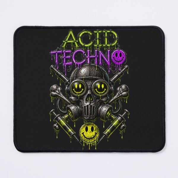 Item preview, Acid techno skull designed and sold by DAX4ART.