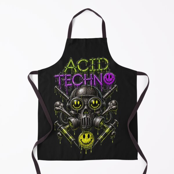Item preview, Acid techno skull designed and sold by DAX4ART.