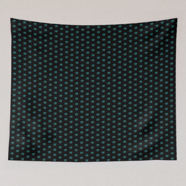 Item preview, Cyan Vintage Christmas Bells Design designed and sold by pattern-archive.