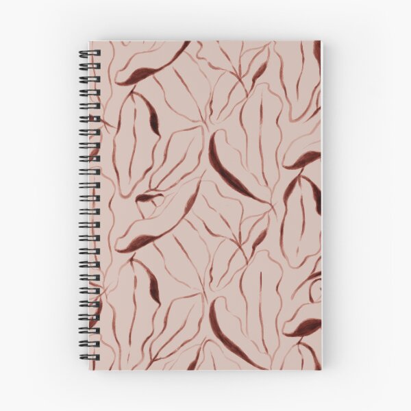 Item preview, Abstract wavy brown leaves designed and sold by katerosestudios.