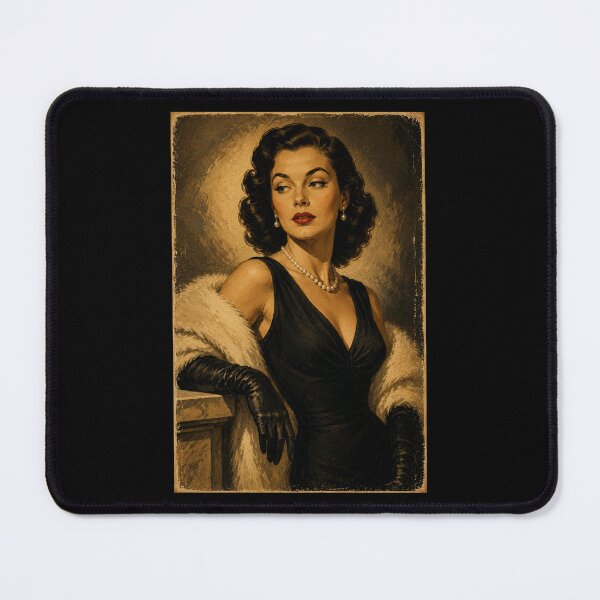Item preview, Midnight Elegance — Vintage Noir Glamour designed and sold by AcornAndPebble.