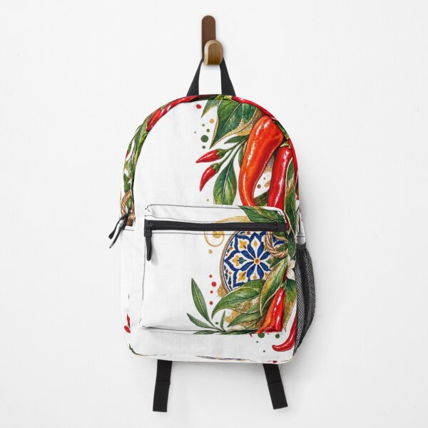 Item preview, Red Chili Peppers Botanical Watercolor Garden Art designed and sold by wecrea.