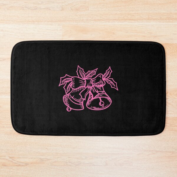 Item preview, Pink Vintage Christmas Bells Design designed and sold by pattern-archive.