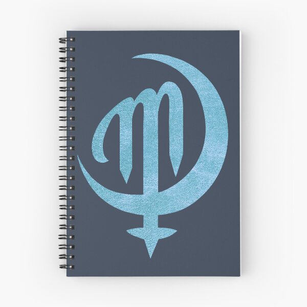 Item preview, MOONLIGHT VENUS - Alchemical Logo (AZURE) by Simone Morana Cyla designed and sold by CYLA WORLD.