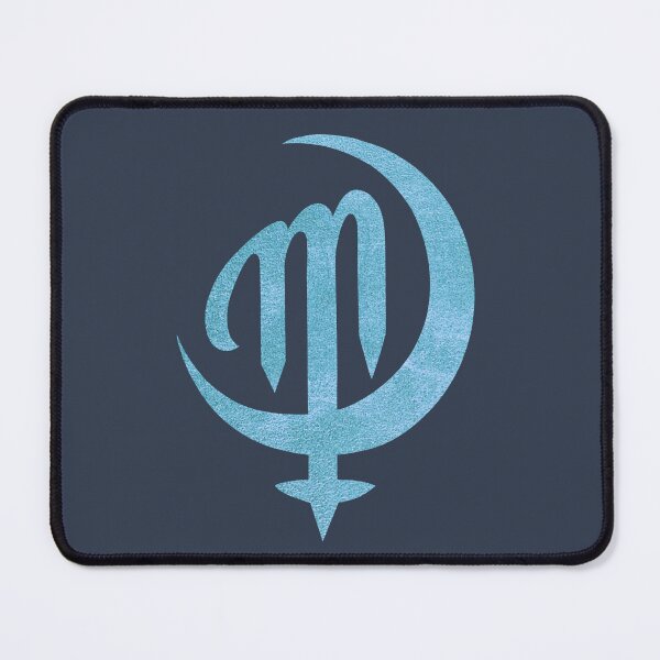 Item preview, MOONLIGHT VENUS - Alchemical Logo (AZURE) by Simone Morana Cyla designed and sold by CYLA WORLD.