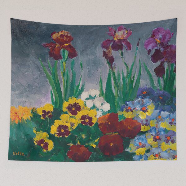 Item preview, Emil Nolde Iris and Pansy designed and sold by DavidSrna.