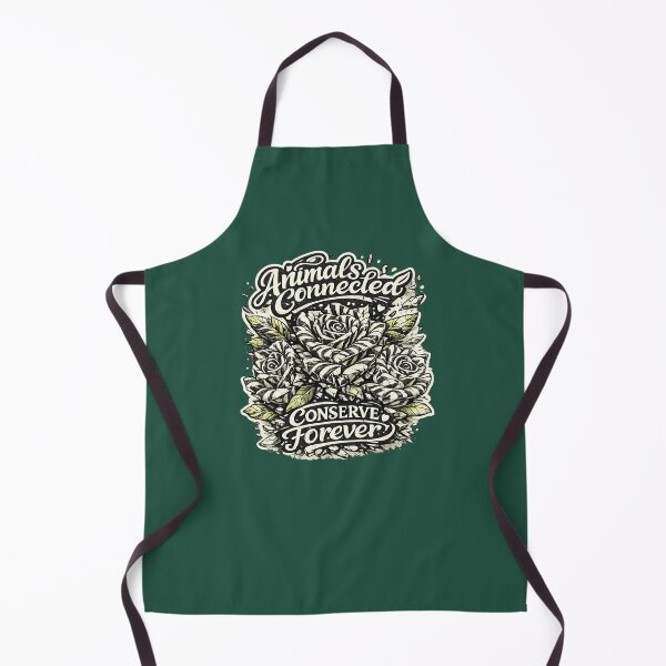 Item preview, Conservation Begins Together – Premium Wildlife Typography designed and sold by annenambiro.