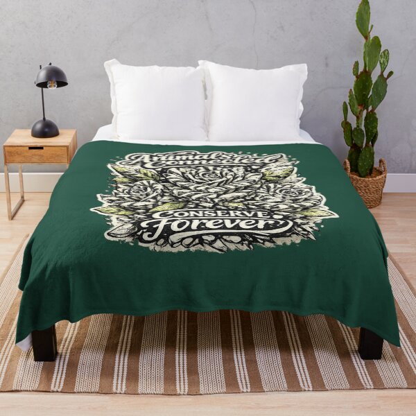 Item preview, Conservation Begins Together – Premium Wildlife Typography designed and sold by annenambiro.