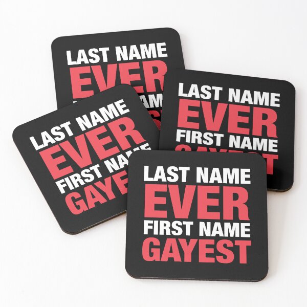 Item preview, First Name Gayest Bold Pride Wordplay designed and sold by MelBarrerahh.