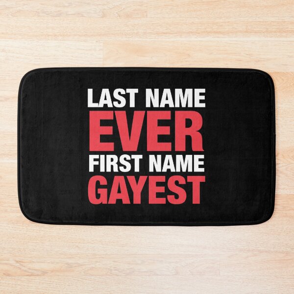Item preview, First Name Gayest Bold Pride Wordplay designed and sold by MelBarrerahh.