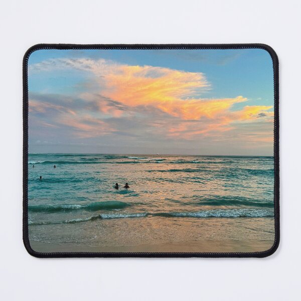 Item preview, Waikiki beach sunset designed and sold by ClarissaFlora.