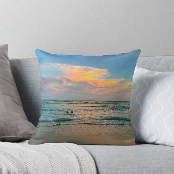 Item preview, Waikiki beach sunset designed and sold by ClarissaFlora.