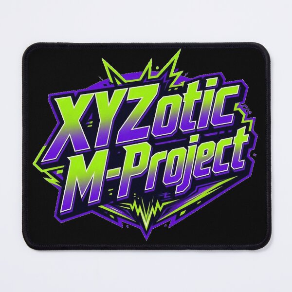 Item preview, XYZotic M-Project - Futuristic EDM Festival Logo designed and sold by Hot4Shirt.
