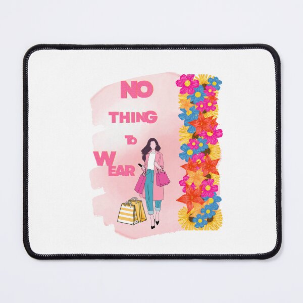 Item preview, I Have Nothing To Wear abstract Floral Fashion Art designed and sold by Vellduria.