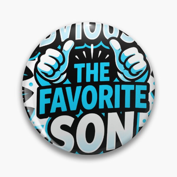 Item preview, Obviously The Favorite Son Family Humor Sibling Rivalry designed and sold by w66aboo.