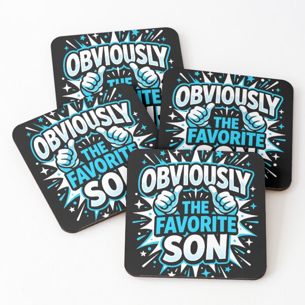 Item preview, Obviously The Favorite Son Family Humor Sibling Rivalry designed and sold by w66aboo.