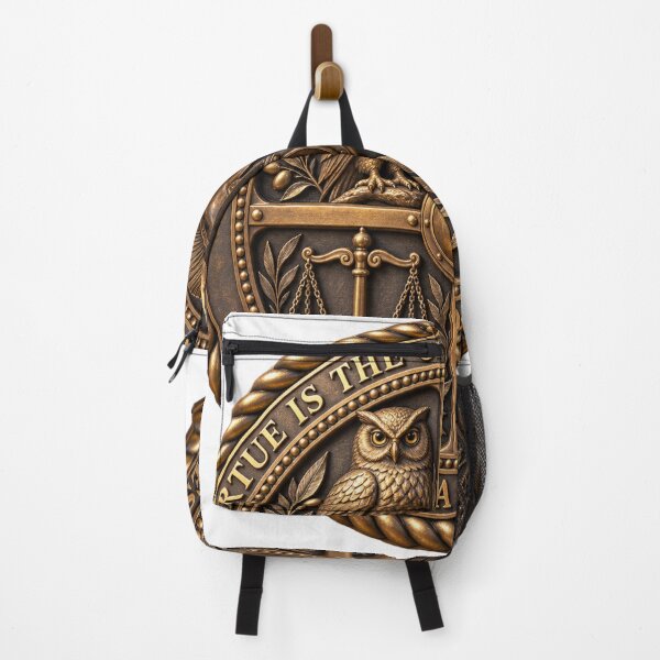 Item preview, Virtue Is the Only True Wealth designed and sold by Dresut.