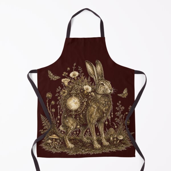 Item preview, The Lantern Hare Botanical Engraving designed and sold by Gilded Wilds.