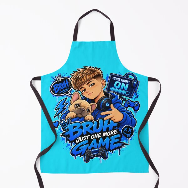 Item preview, BRUH, JUST ONE MORE GAME – Funny Gamer Gaming Design designed and sold by OutlanderDesigns.