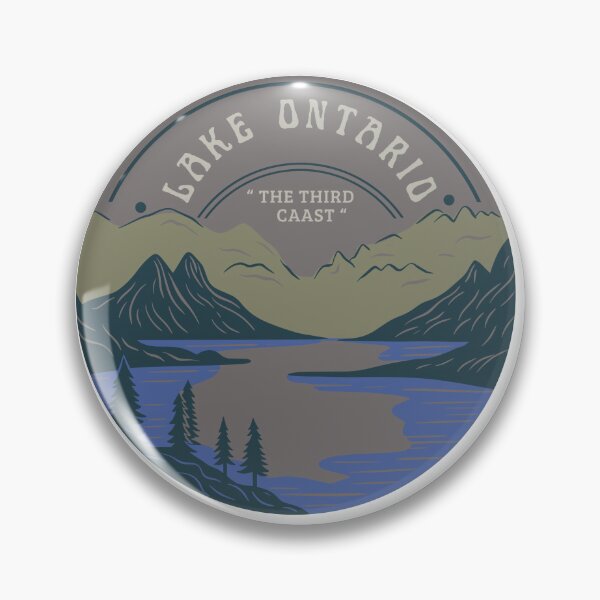 Item preview, Vintage Lake Ontario Graphic  designed and sold by ElegantPeople.