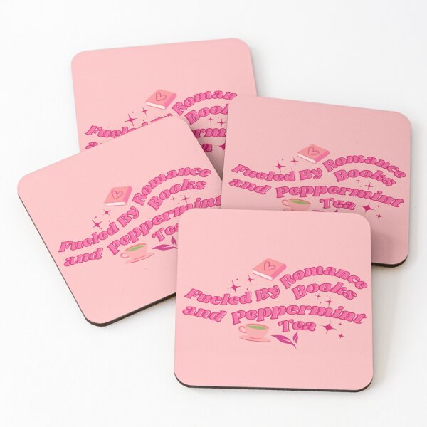 Item preview, Fueled By Romance Books & Peppermint Tea  designed and sold by CamilasPrints.