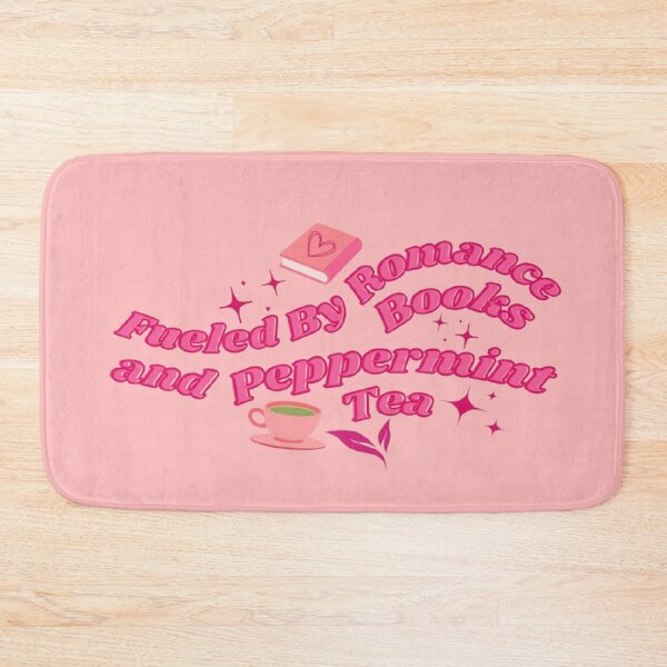 Item preview, Fueled By Romance Books & Peppermint Tea  designed and sold by CamilasPrints.