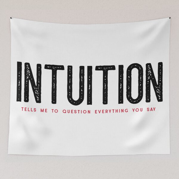 Item preview, Intuition Question Dark designed and sold by BXTPrints.