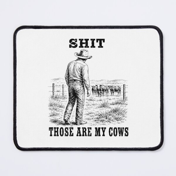 Item preview, Funny Cowboy Cows Rancher Farmer Humor designed and sold by MelBarrerahh.