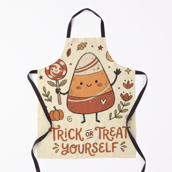Item preview, Trick Or Treat Yourself Cute Candy Corn Halloween T-Shirt designed and sold by AsolsArts.