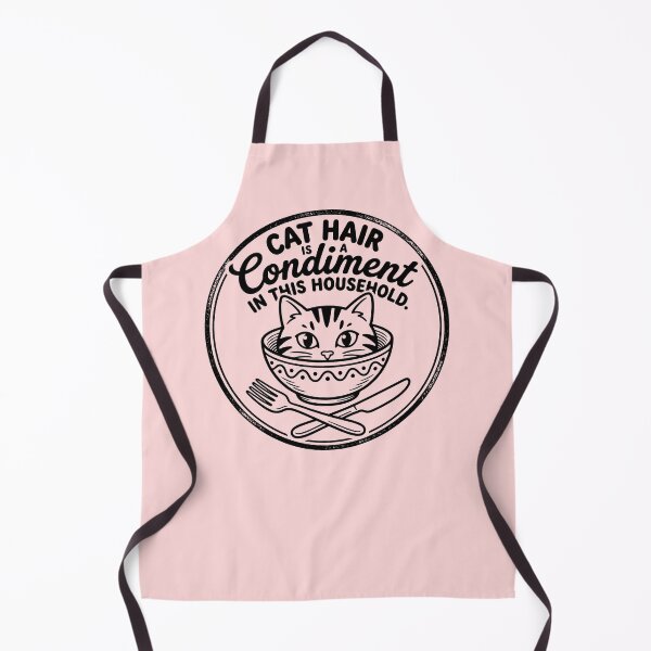 Item preview, Cat Hair Condiment Emblem designed and sold by ThreadRiotTees.