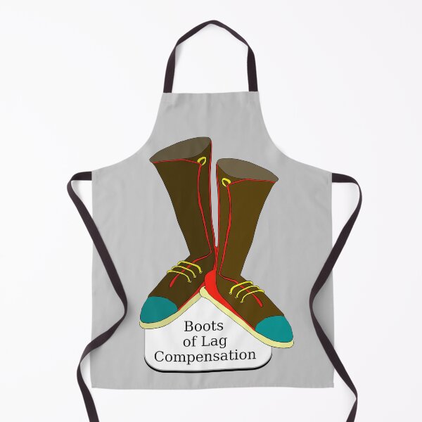 Item preview, Boots of Lag Compensation designed and sold by LittleGreyMan2026.
