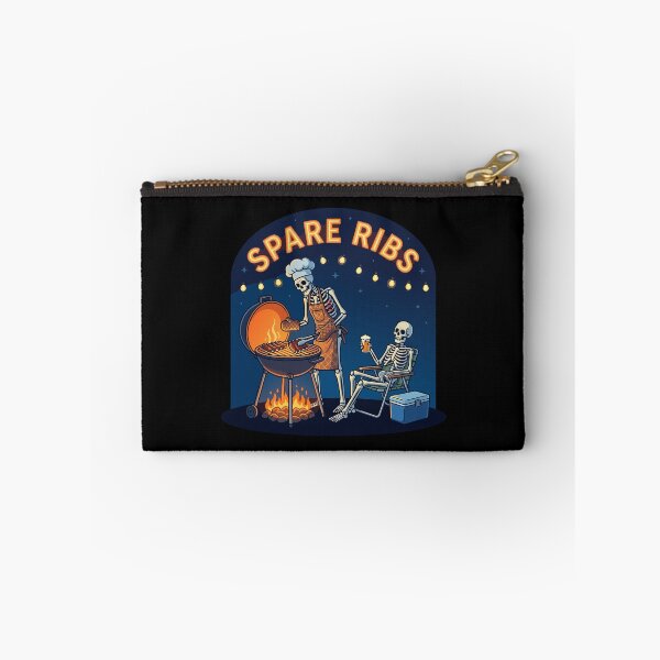 Item preview, HALLOWEEN Spare Ribs Funny Skeleton BBQ designed and sold by Uglyandcute.