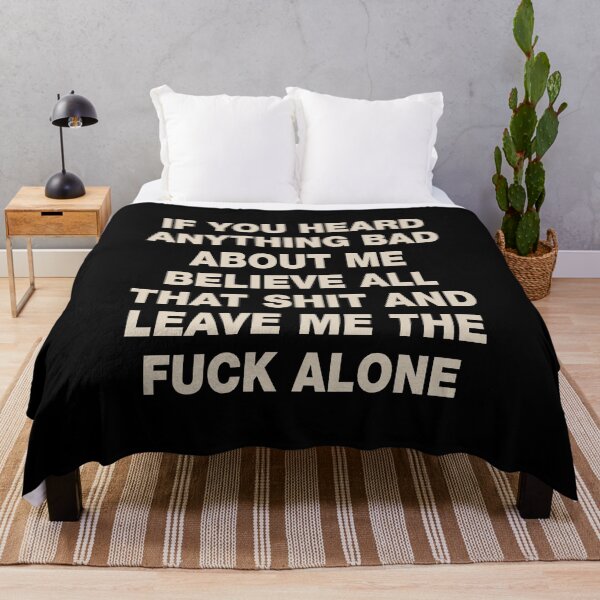 Item preview, Leave Me Alone Sassy Sarcastic Humor designed and sold by MelBarrerahh.