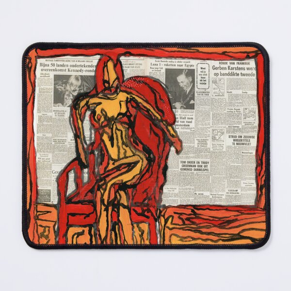 Item preview, (Historisch & Avant-Garde): Phil Bloom 1967 – Dutch TV History Nude Collage designed and sold by Dwaalhaas.com.