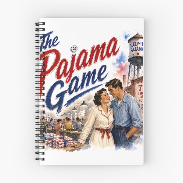 Item preview, The Pajama Game - the Musical  designed and sold by Lyric Vault - Rock on.