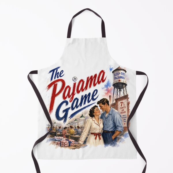 Item preview, The Pajama Game - the Musical  designed and sold by Lyric Vault - Rock on.