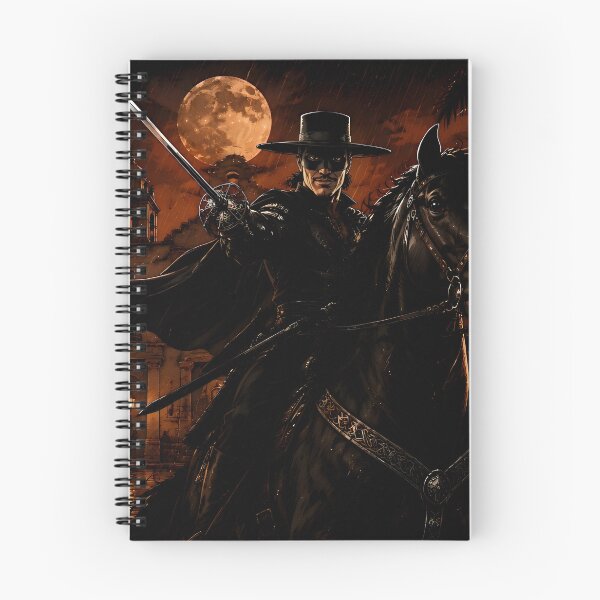 Item preview, Zorro Don Diego de la Vega Masked Swordsman Moonlight Western Fan Art designed and sold by Amr Siam.