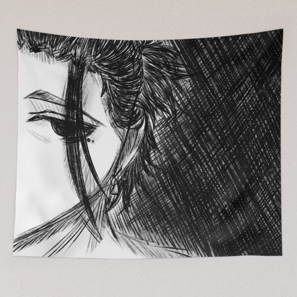 Item preview, Anime guy in black and white style designed and sold by YaroshMaria.
