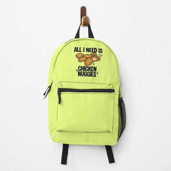 Item preview, All I Need Is Chicken Nuggies (Light Lime Green) designed and sold by CamilasPrints.